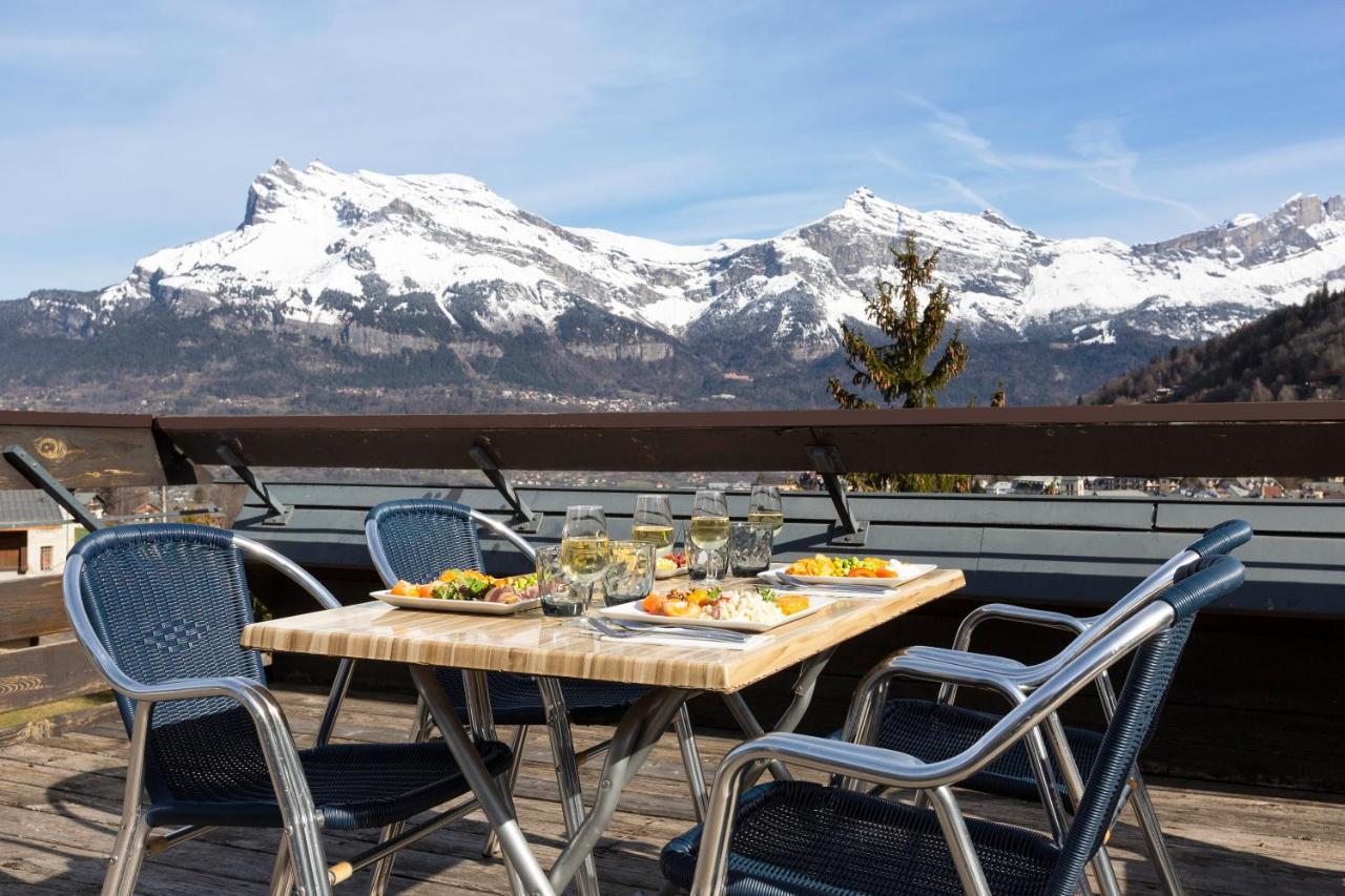 Sowell Hotels Mont Blanc Et Spa Saint-Gervais-les-Bains Eksteriør bilde